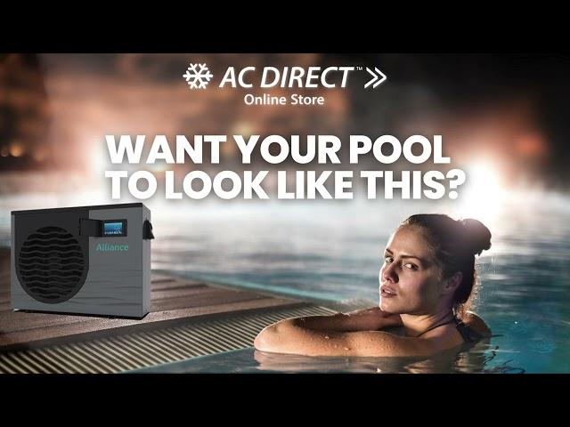 Don't Let The Winter Chill Ruin Your Pool Fun #poolheatpumps #acdirect  #alliancepoolpumps
