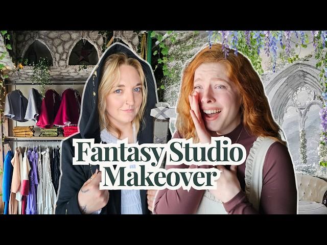 *EPIC* Fantasy Studio Makeover | DIY Custom Build Transformation