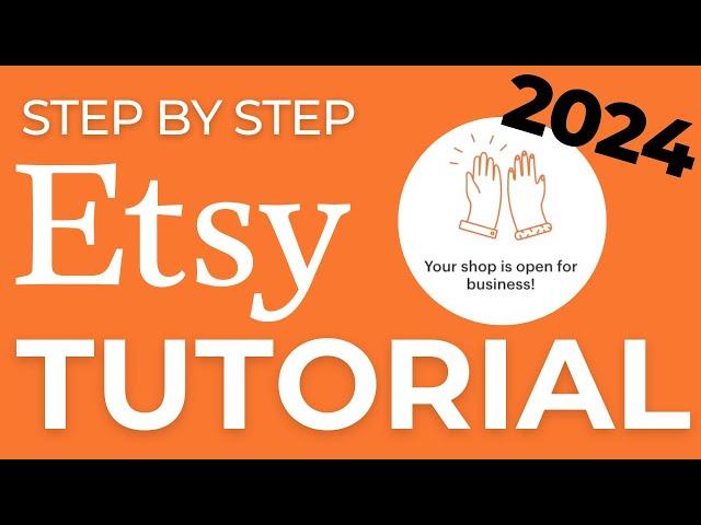 How To Start An Etsy Shop & Create Your First Listing (Etsy Store Setup Tutorial)