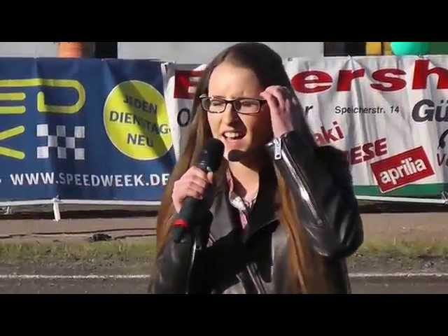 Diandra Gumz -  New Divide - Linkin Park cover @ Speedway Güstrow Pfingstpokal