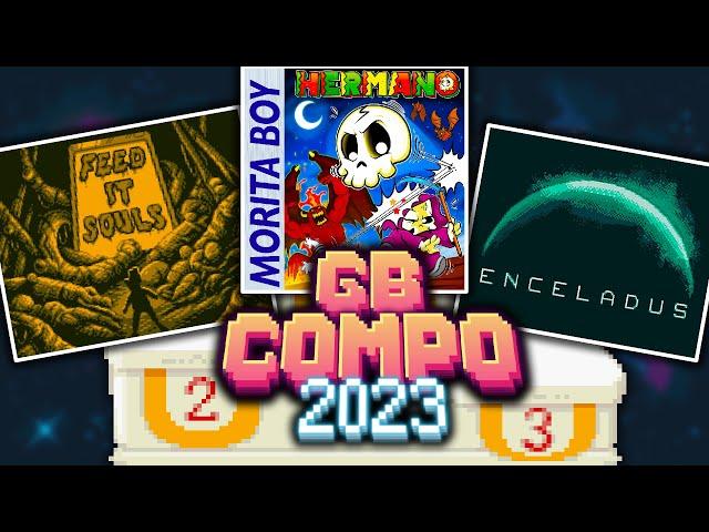 Top 15 Game Boy Homebrew Competition Games! [GB COMPO 23]