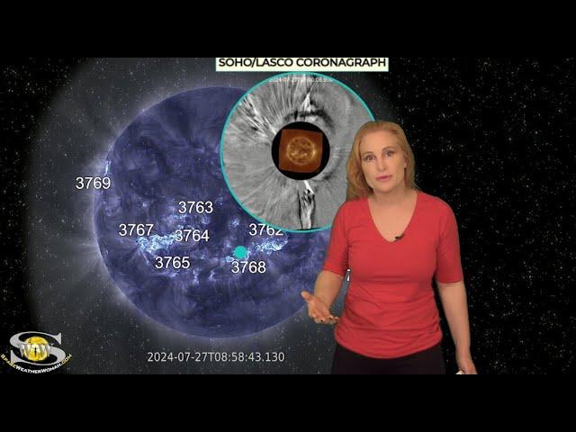 Multiple Earth-Directed Solar Storms & X-Flares on All Sides | Space Weather Spotlight 28 July 2024