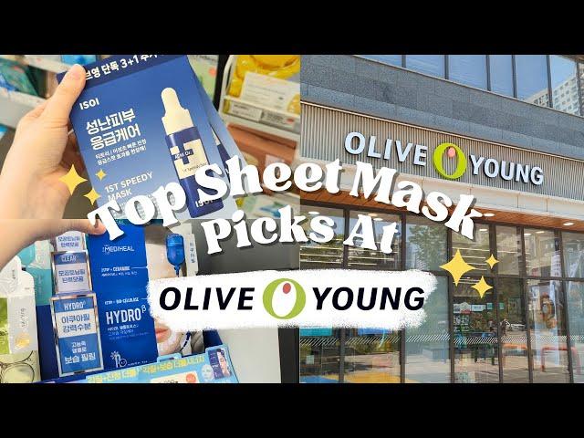 ️ Shopping in Korea Vlog  | Olive Young | Best Sheet Masks | K-Beauty 