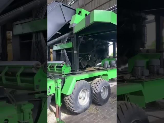 Baling Maize silage in 500 kg Baler | Panther 500 Silage Baler Machine