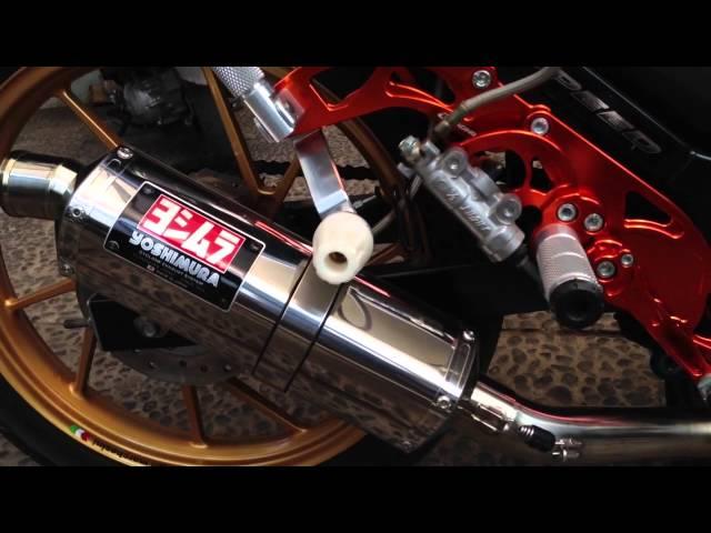 Yoshimura Tri-Oval Stainless Satria F (w/o Db Killer)