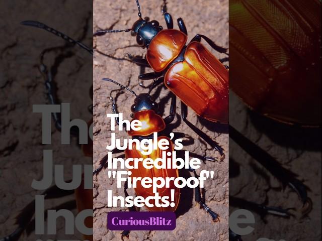 The Jungle’s Incredible "Fireproof" Insects! 