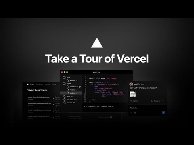 Vercel Product Tour