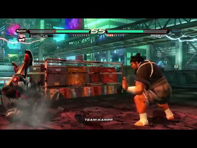 Tekken 6 Clips #2 Kampffisch1977 VS. Ironstun