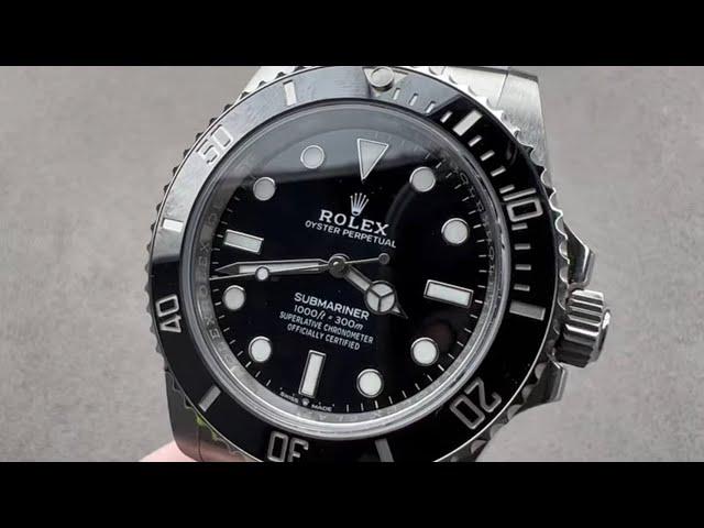 Rolex Submariner 124060 Rolex Watch Review