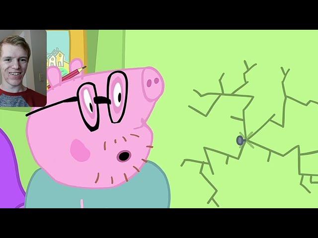 Reaction - Peppa But It's GLITCHIER!!