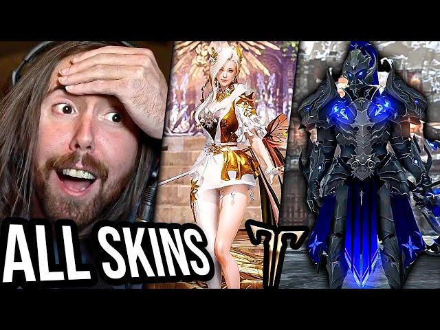 Asmongold Reacts to ALL Lost Ark Skins Cut From the Western Version