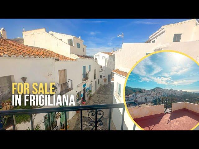  Traditional Village House With Views FOR SALE in Frigiliana, Málaga (Spain)  225.000 €