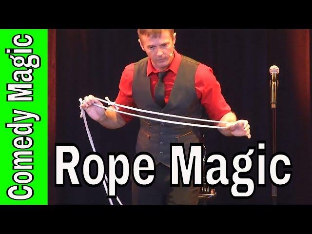 Amazing Rope Magic With Cruise Ship Comedy Magician