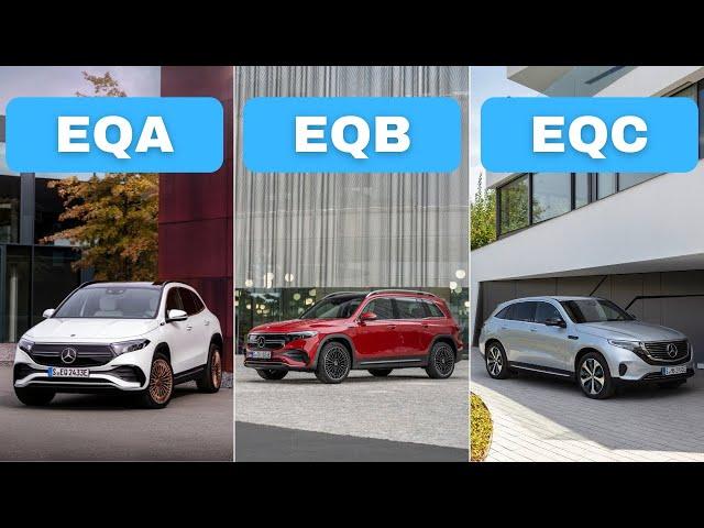 Mercedes EQA vs EQB vs EQC | ELECTRIC COMPARISON!