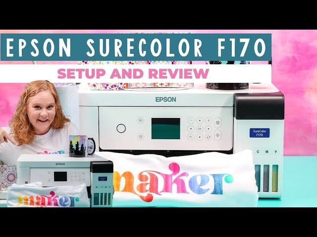 Epson SureColor F170 Setup and Review: Sublimation Printer
