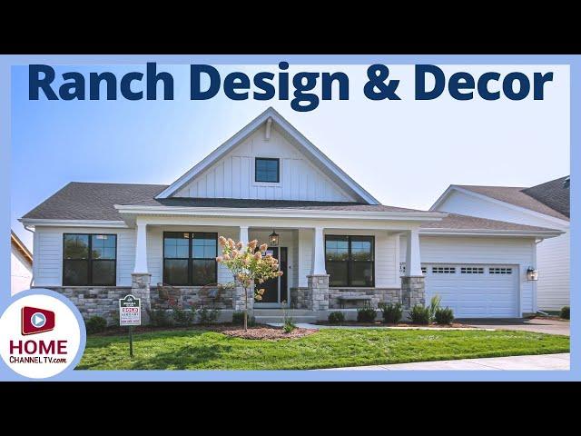 Ranch Home Design & Decor Tour - New House Plan by Airhart Construction in Saint Charles, IL