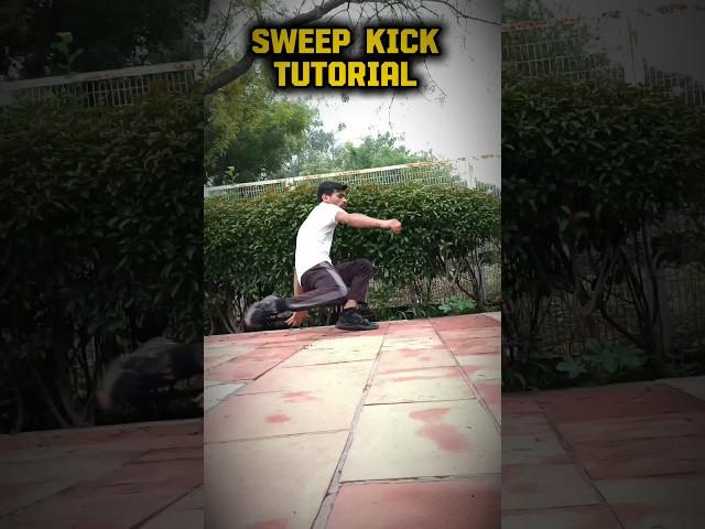 Sweep Kick Tutorial#taekwondo #karate #kungfu  #motivation #trick #training #speed #power #shorts