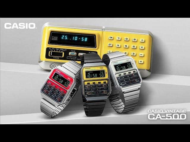 CA-500 Promotion Movie | CASIO VINTAGE | CASIO