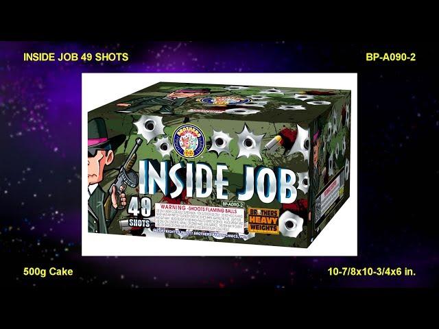 BP-A090-2 Inside Job 49 shots / Brothers Heavy Weights Cake