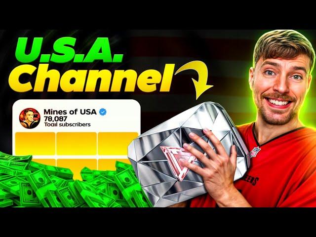 Make Usa based channel In 12 minutes || Earn 10x from India