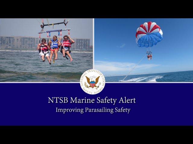 Marine Safety Alert: Parasailing Safety