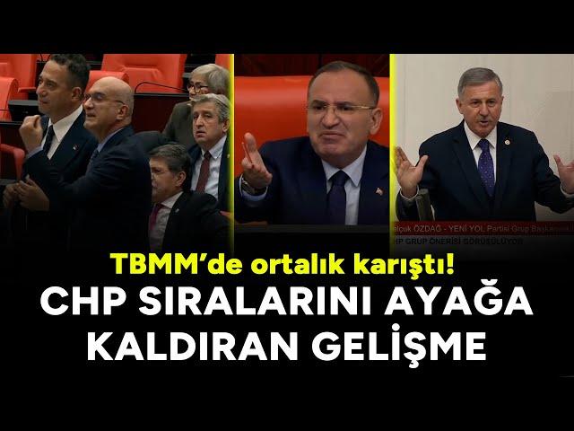 TBMM’de ortalık karıştı! CHP sıralarını ayağa kaldıran gelişme