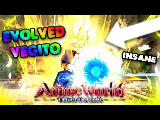 THE NEWLY EVOLVED MIRACLE RARE VEGITO IS THE BEST NEW UNIT* [Anniversary] Anime World Tower Defense