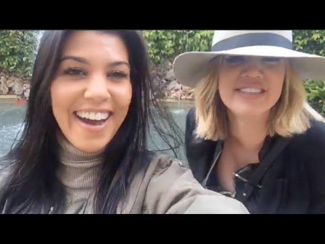 KOURTNEY KARDASHIAN SNAPCHAT VIDEOS (ft.Scott Disick,Lamar Odom,etc.)