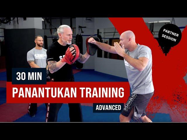 30 min Advanced Panantukan Training | Partner Session | SAMI-X Fighting Art