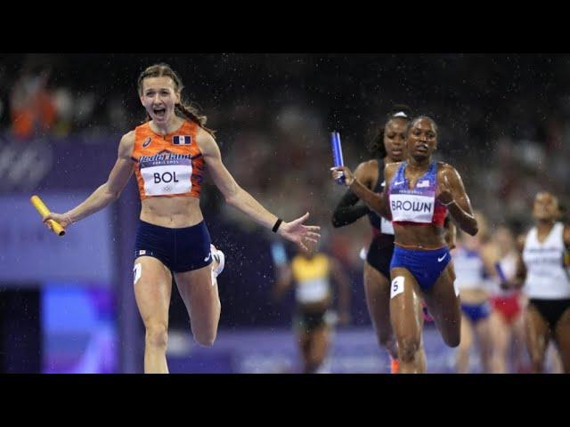 Femke Bol put on a show in the 4x400 mixed relay earn Netherlands Olympic gold