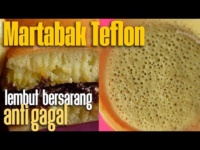 Rahasia Martabak Manis teflon terang bulan enak kenyal ANTI GAGAL dijamin Bersarang!