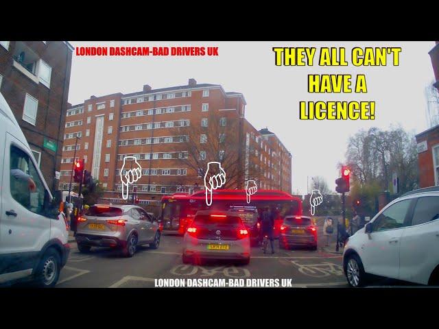 London Dashcam Bad Drivers | Close Calls & Abysmal driving MARCH 2024