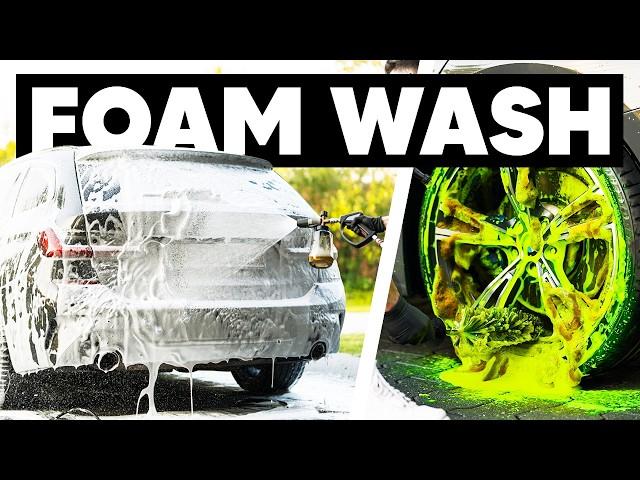 BMW 3 Touring Foam Wash - Exterior Detailing ASMR