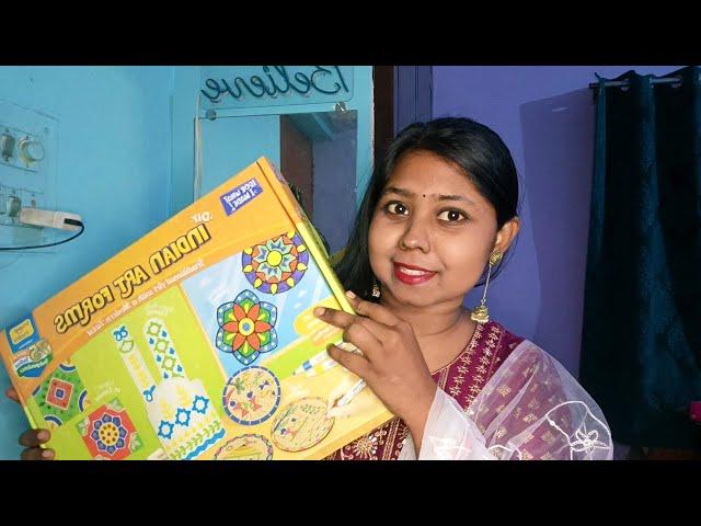 Unboxing and Review of Imagimake Learn Indian Art Forms-Arts and Craft DIY Kit