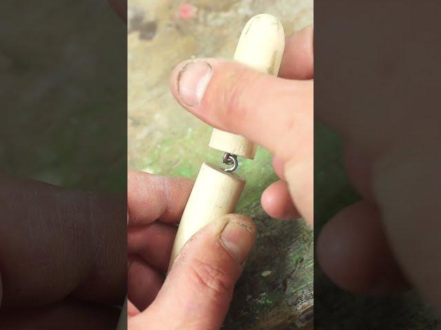 Carving a basic  Pikie style Fishing Lure