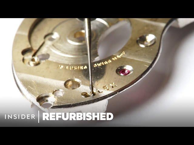 Repairing A World War II Rolex Pocket Watch | Refurbished | Insider