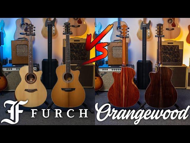 @orangewoodguitars Cleo Versus @FurchGuitarsOfficial Red Deluxe...$899 vs $5,999 SHOOTOUT