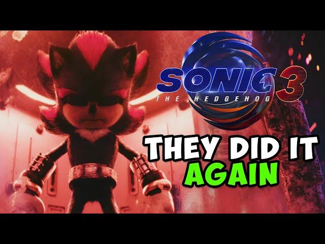 They Secretly Showed Sonic Movie 3 Teasers AGAIN?!