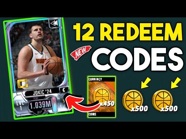 ️JOKIC '24️NBA 2K MOBILE CODES 2024 - NBA 2K MOBILE REDEEM CODES - CODES FOR NBA 2K MOBILE