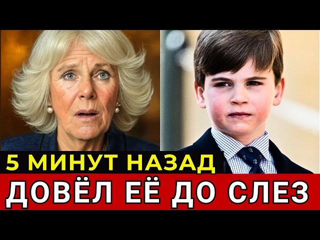 ТАКОГО ПОЗОРА ОНА НЕ ОЖИДАЛА!! Принц Луи шокировал всех своим высказыванием о Камилле