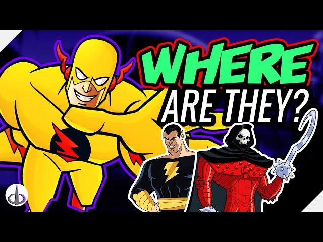 Black Adam, Reverse Flash, and More! HIDDEN VILLAINS We Never Saw in the DC Animated Universe