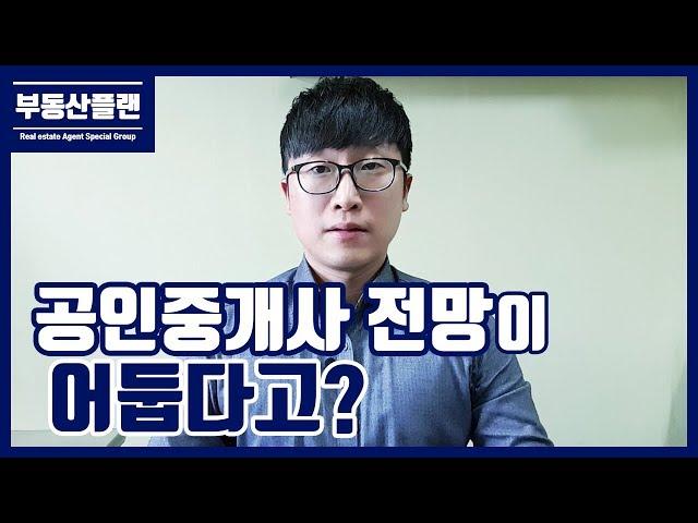 공인중개사 전망, 어둡다고?? / 부동산 중개업의 현실을 이야기하다
