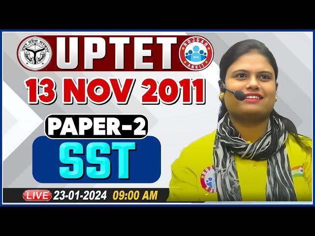 UPTET 2024 | UPTET SST Paper 2 Previous Year Questions | UPTET SST PYQs Class By Aaroshi Mam