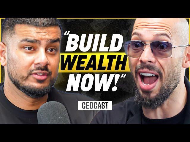 ANDREW TATE: “YOU NEED TO GET RICH NOW OR ELSE” | CEOCAST EP. 139