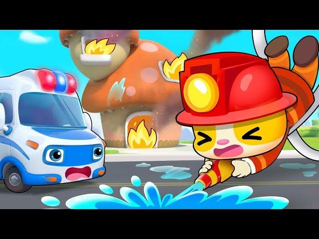 Rookie Firefighter TIMI | Firefighter Song, Fire Truck | Kids Songs | Kids Cartoon | BabyBus