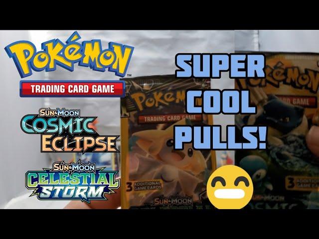 SUPER COOL PULLS! - Opening $1 Cosmic Eclipse and Celestial Storm Booster Packs