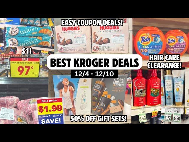 BEST KROGER DEALS |  KROGER MEGA EVENT | EASY COUPON DEALS TO SAVE MONEY | 12/4 - 12/10