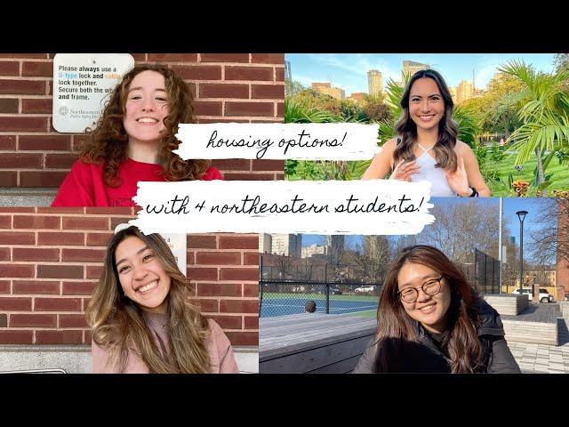 NORTHEASTERN STUDENTS TALK HOUSING EXPERIENCES - LLCs, honors and off campus living, becoming an RA