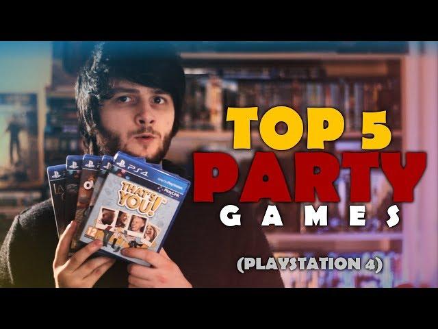 TOP 5 Party Games (for the PS4)! | 4-Player Splitscreen Co-Op | PlayStation