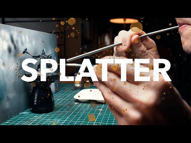 Splatter Effects on Miniatures - Blood, Mud & Dirt